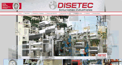 Desktop Screenshot of disetec-ec.com